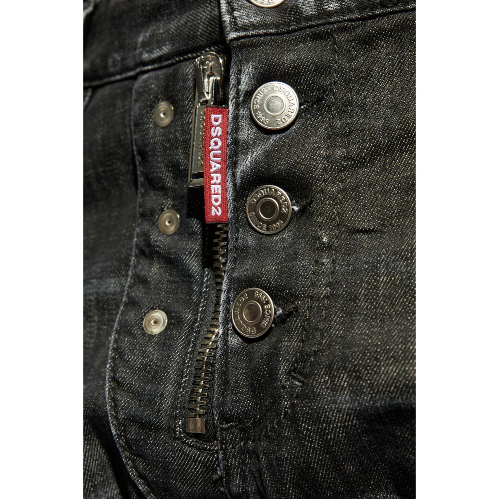 Dsquared2 Twist Jeans Black Heren