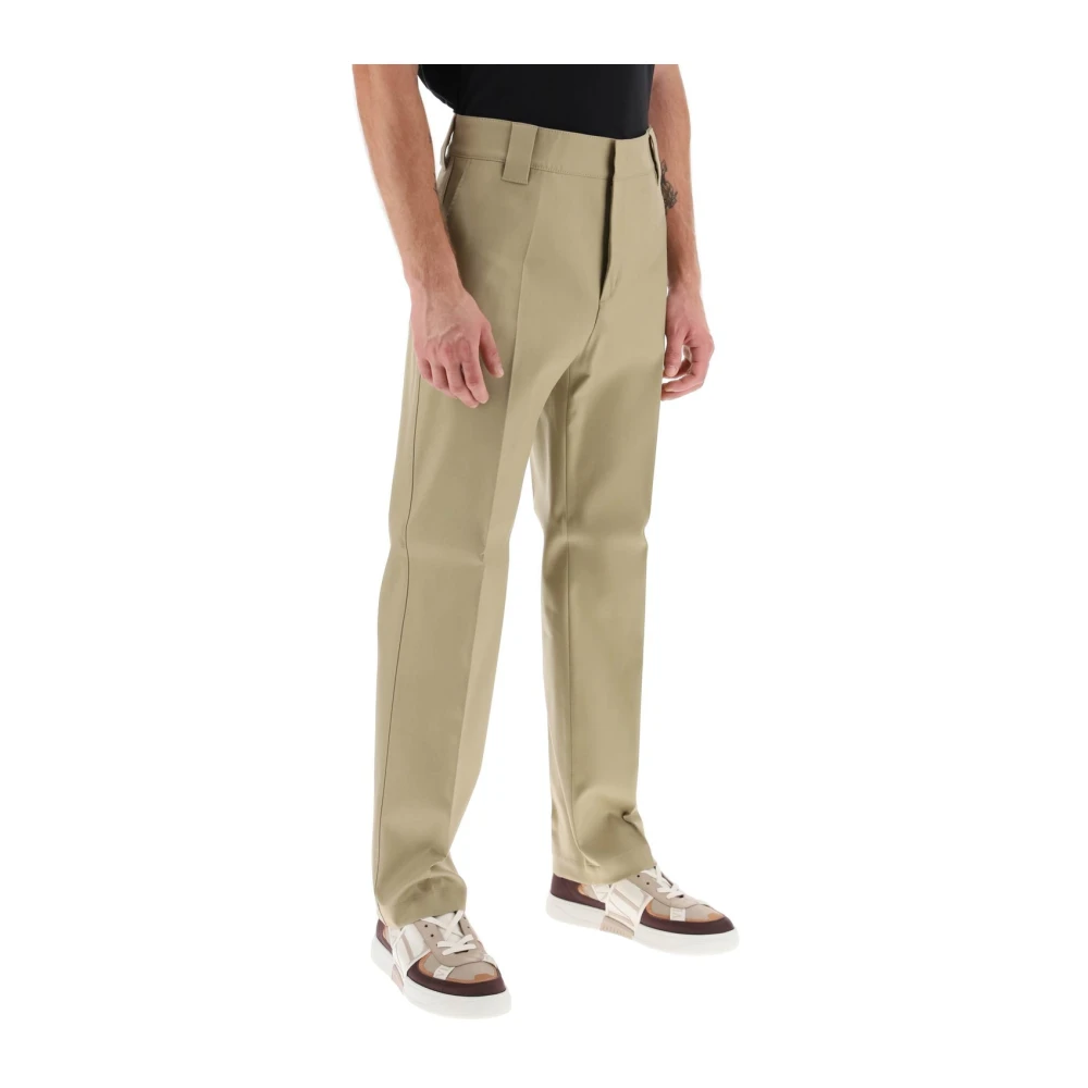 Valentino Garavani Denim Broek Brown Heren