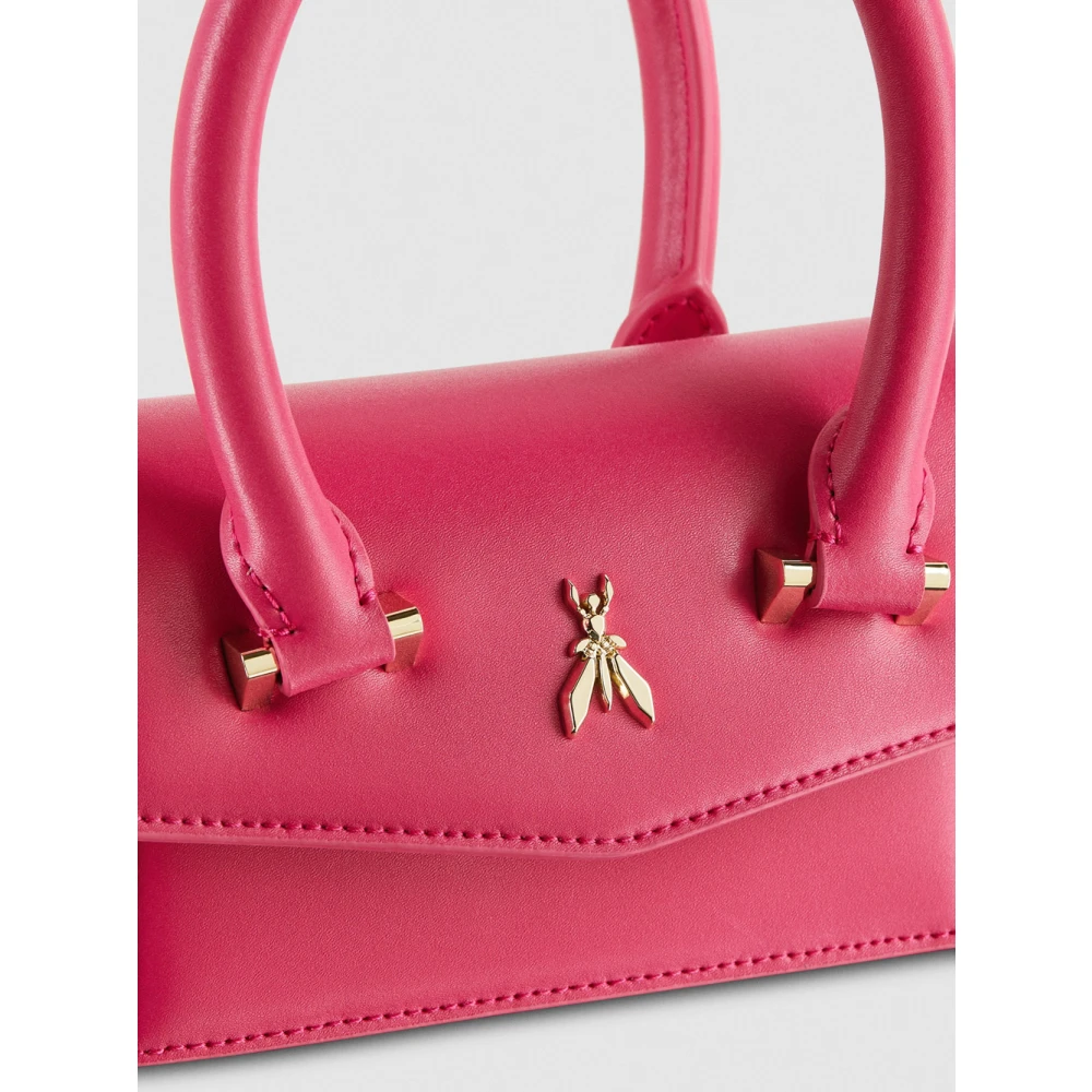 PATRIZIA PEPE Fly Bamby Mini Schoudertas Pink Dames