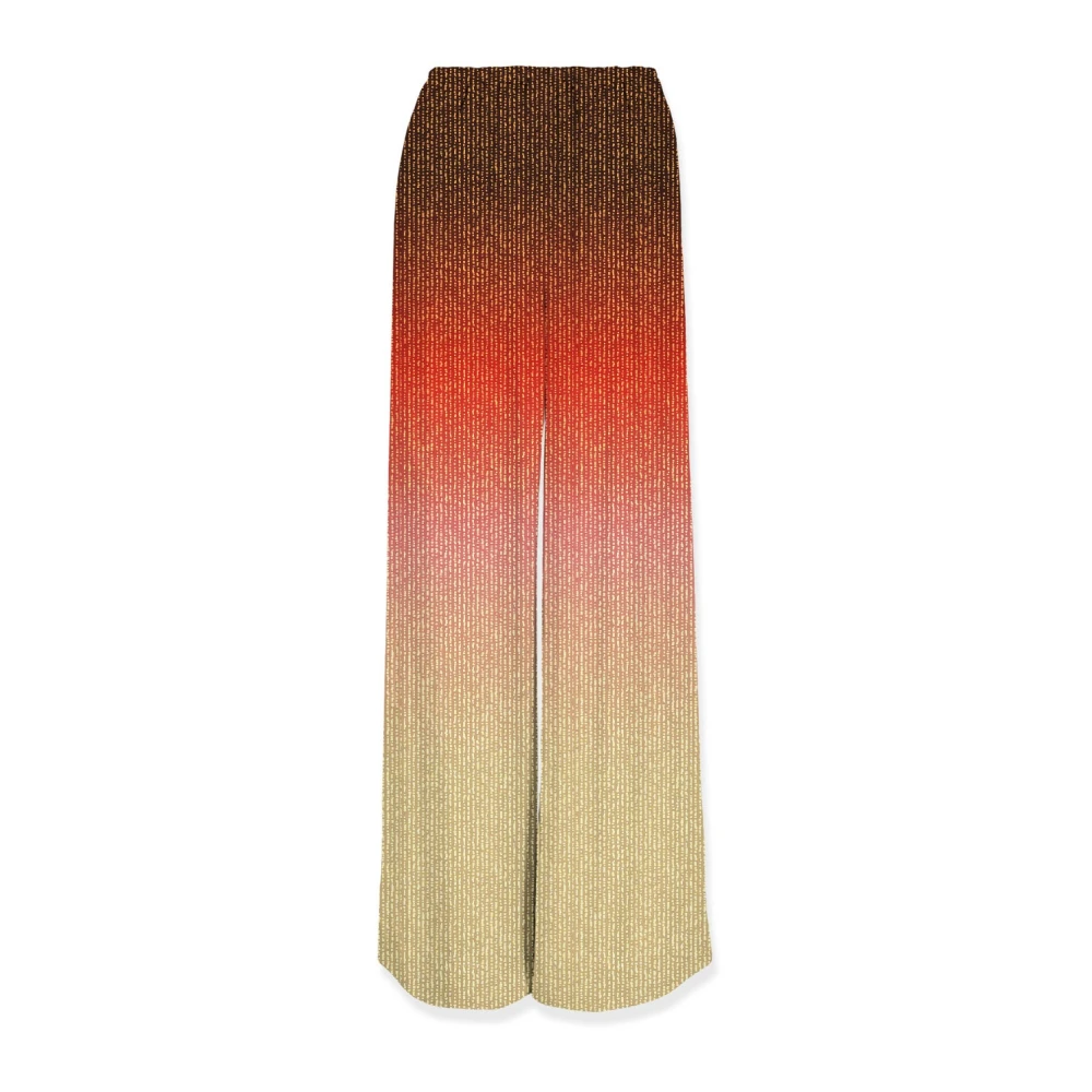 Mc2 Saint Barth Women's Multicolor Amalia Baggy Trousers - Wide Trousers - S - Trousers