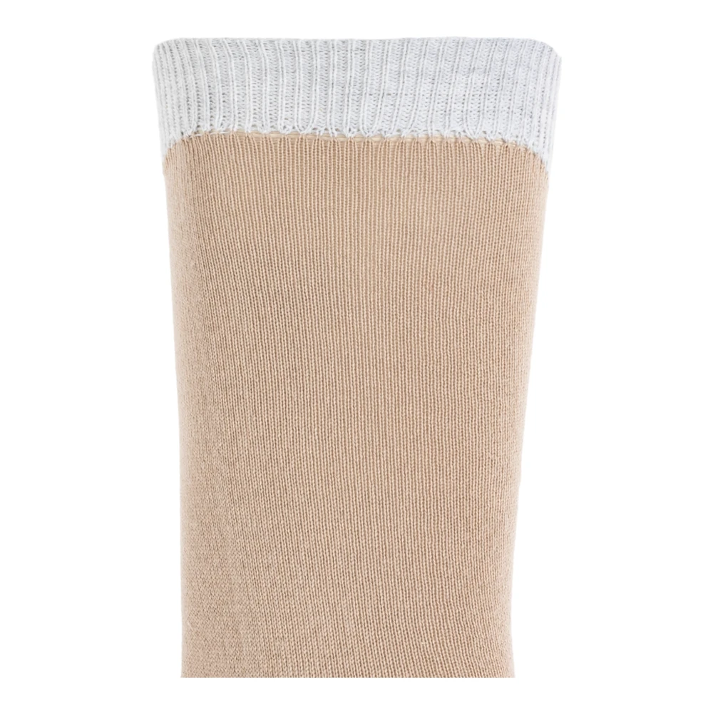 Eleventy Katoenen sokken Beige Heren