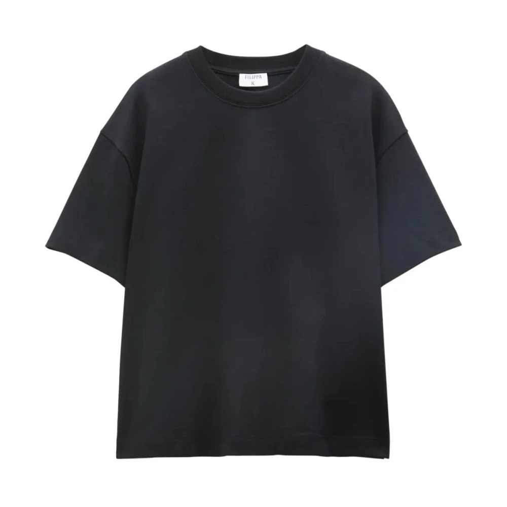 Filippa K Oversized Tee Black Dames