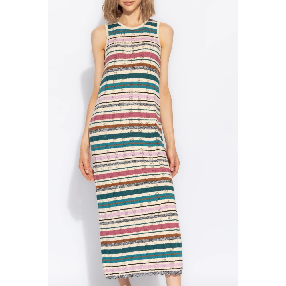 PS By Paul Smith Gestreepte patroonjurk Multicolor Dames