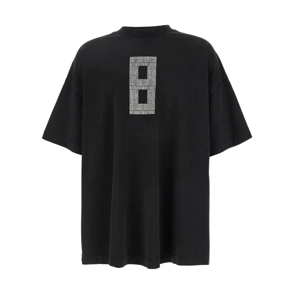 Fear Of God Grijze Crew Neck Sweater met Front Print Gray Heren