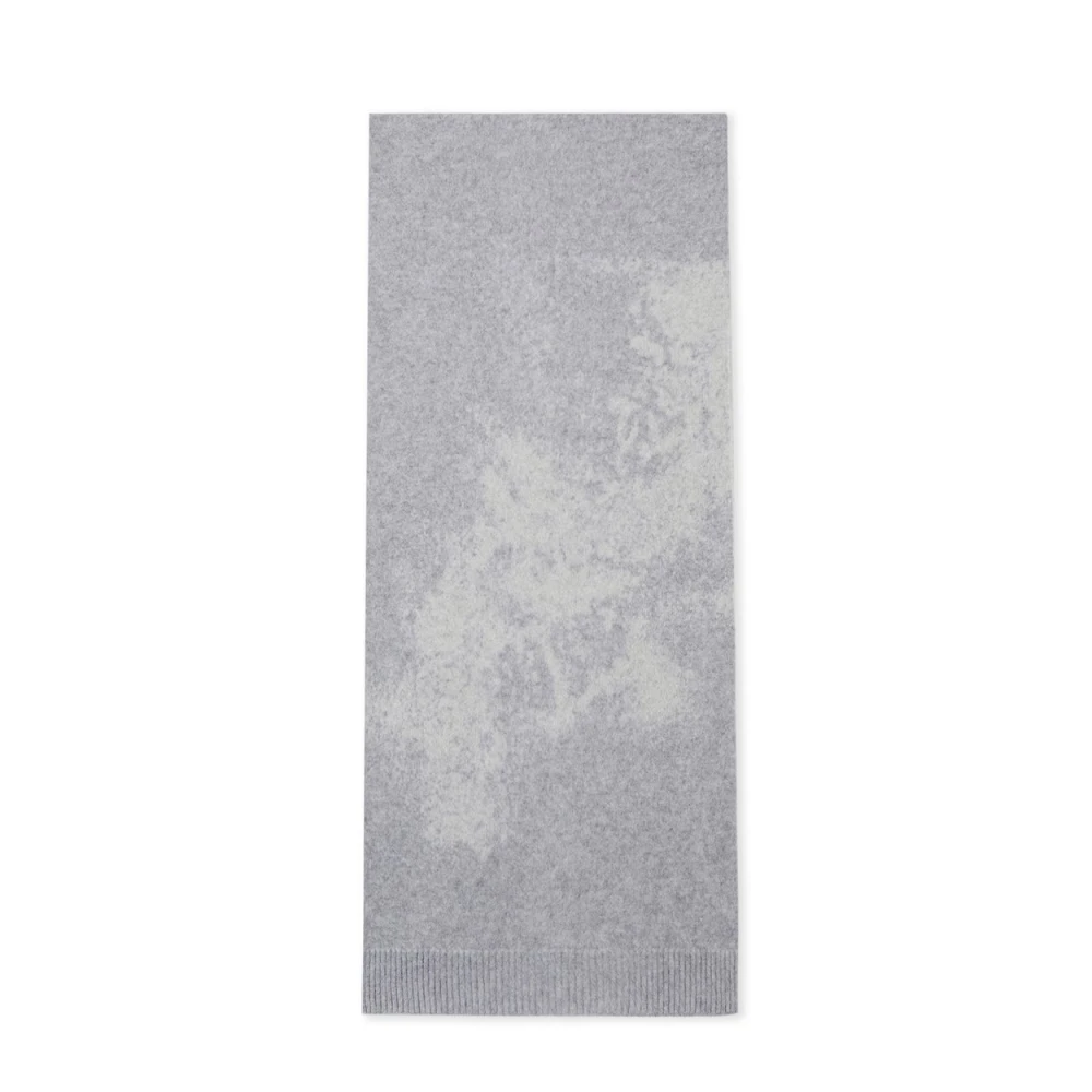 Iceberg Gebreide sjaal met jacquard vakmanschap Gray Dames