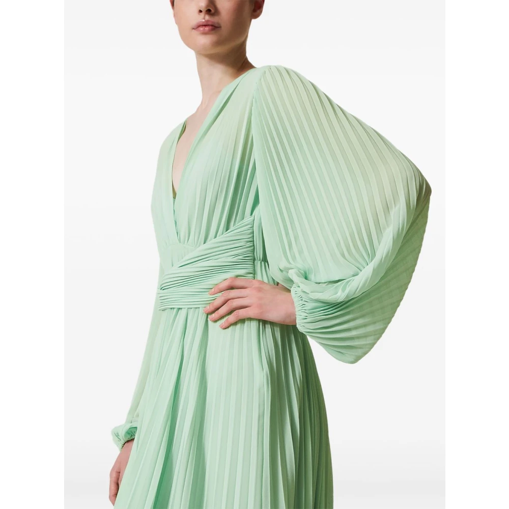 Twinset Groene Jurk Set Green Dames