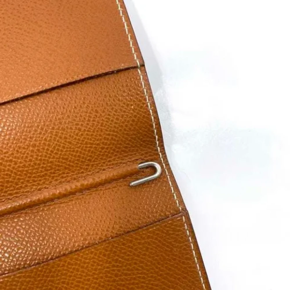 Hermès Vintage Pre-owned Leather home-office Brown Dames