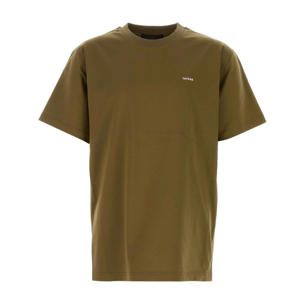 Tatras Stijlvolle Army Green Katoenen T-shirt Green Heren