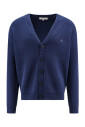 bold-fox-head-patch-comfort-ribstrikket-cardigan
