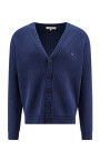 bold-fox-head-patch-comfort-ribstrikket-cardigan