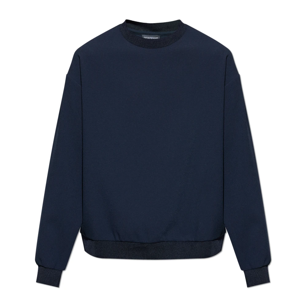 Emporio Armani Uomo Blu Sweatshirts & Hoodies