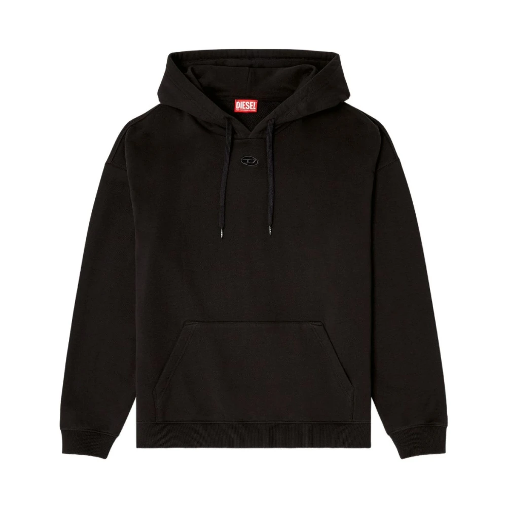 Diesel Men's Black S-Boxt Hoodie