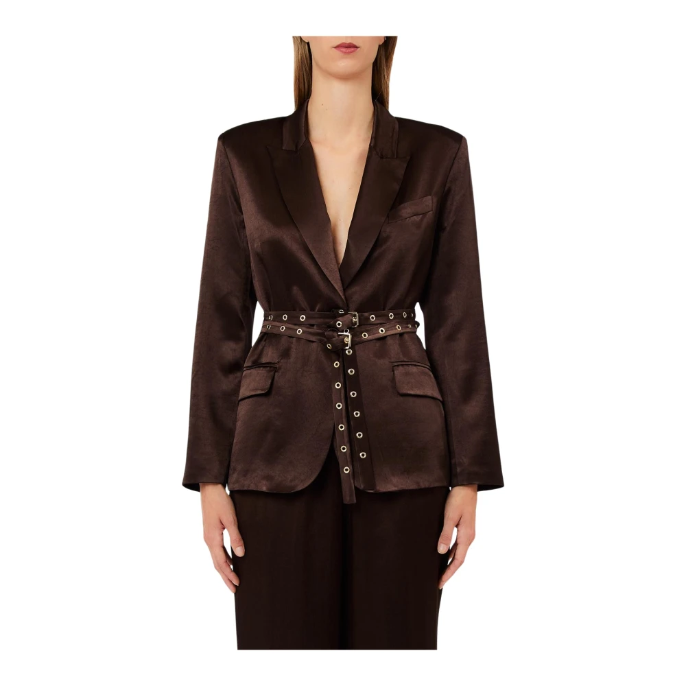 Liu Jo Vrouw Bruin Jassen Dames, S, Jacket