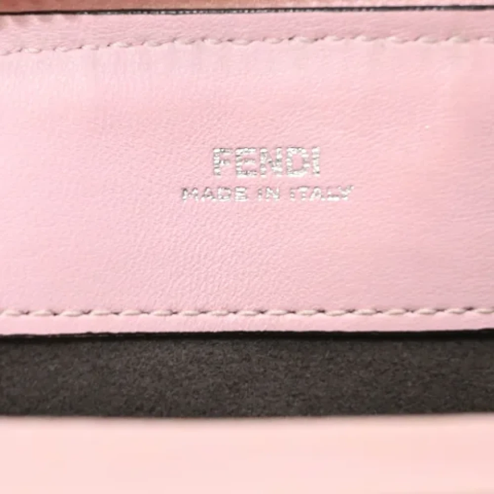 Fendi Vintage Pre-owned Leather fendi-bags Pink Dames