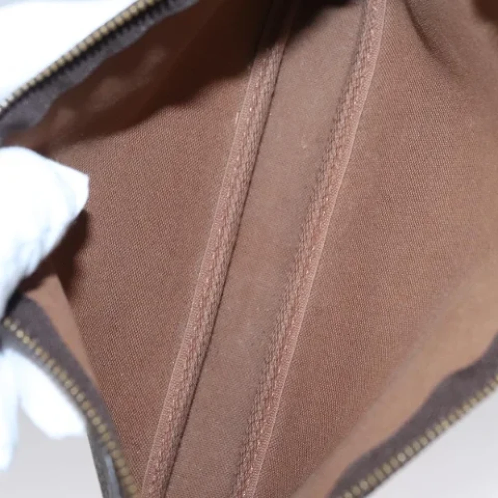 Louis Vuitton Vintage Pre-owned Canvas clutches Brown Dames