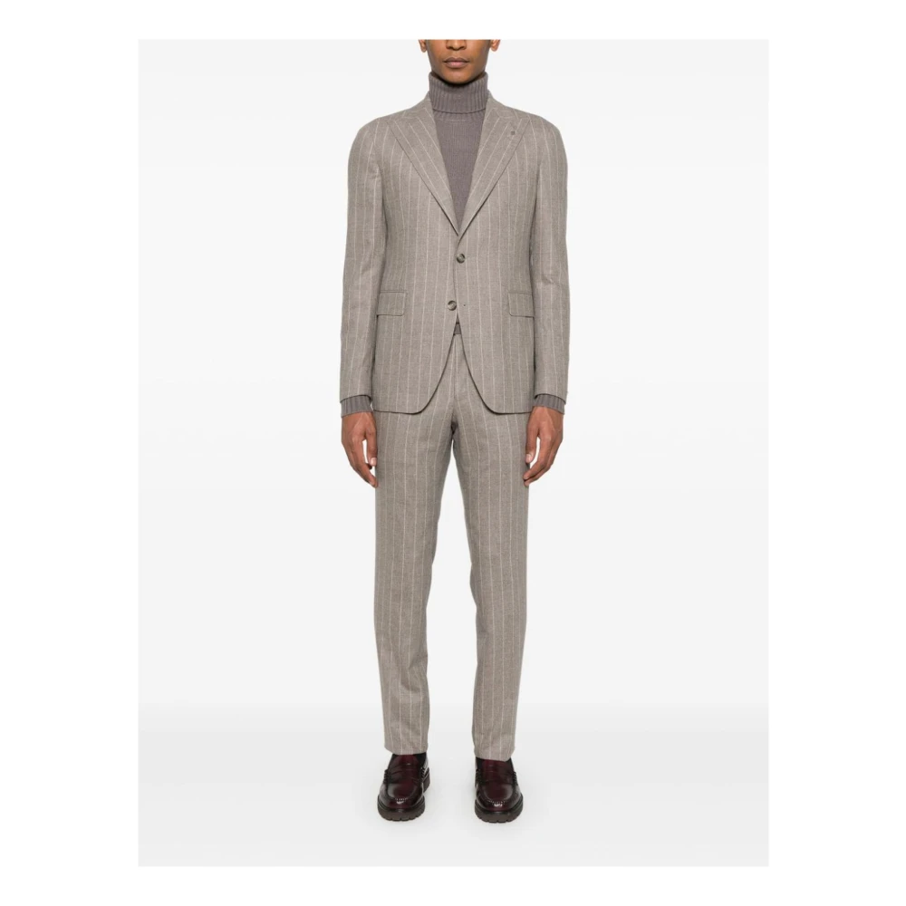 Tagliatore Jurken Grijs Gray Heren