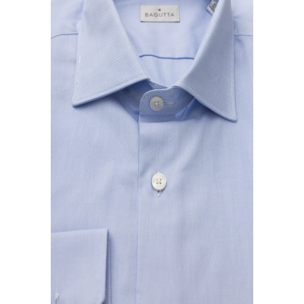 Bagutta Franse Kraag Shirt Kleding Blue Heren