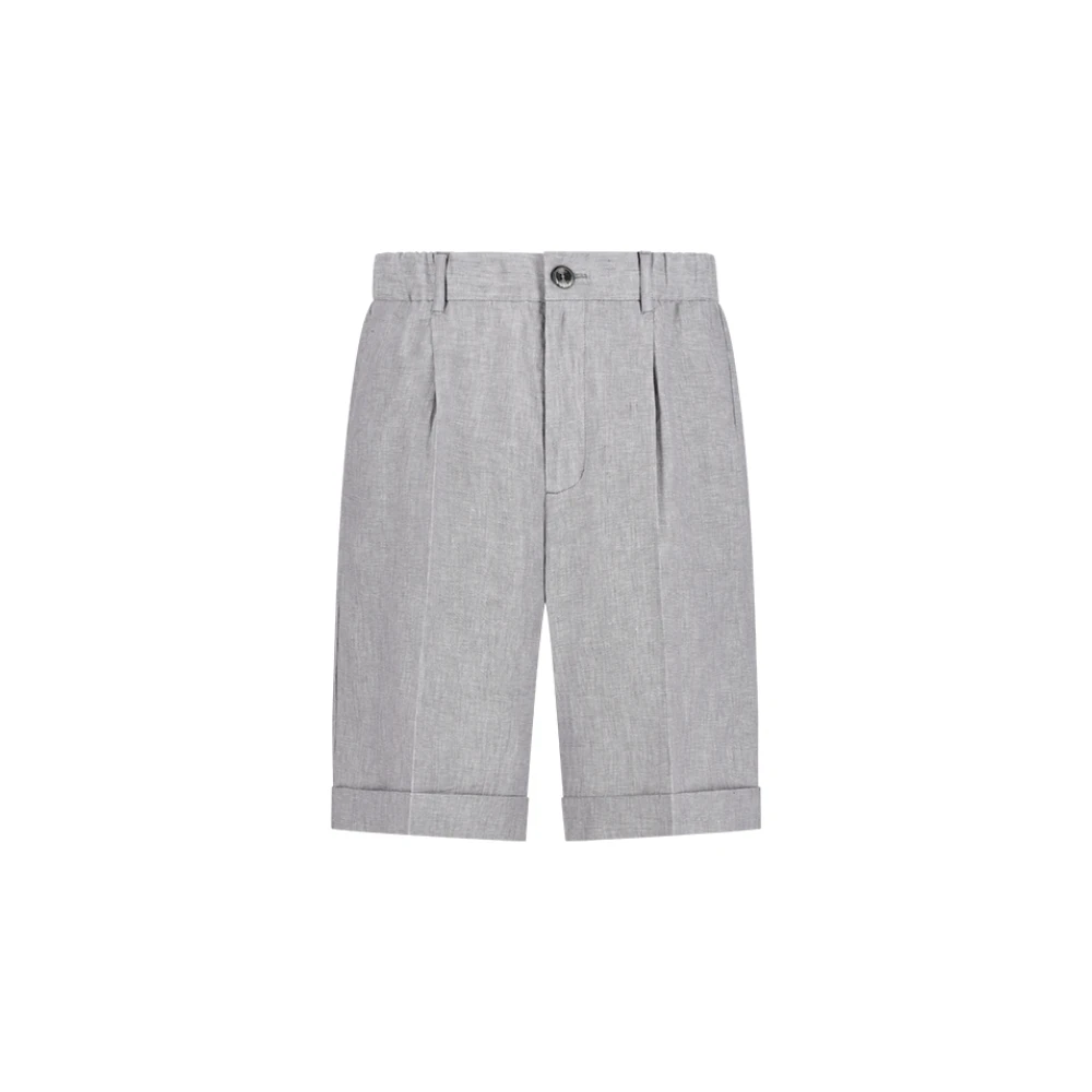 Herno Mannelijk Gray,Blue Shorts Tasche All’americana Zipper + Buttons Unlined,Shorts Tasche All’americana