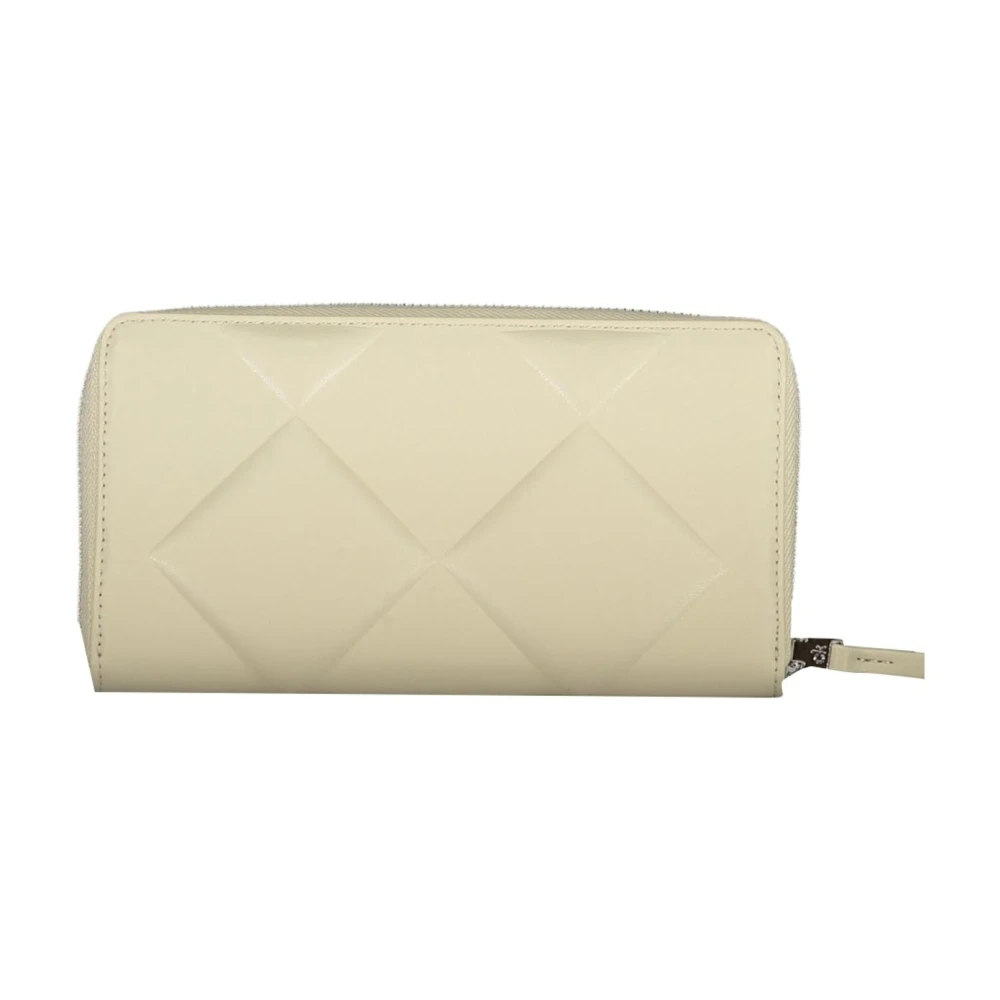 Calvin Klein Beige Damesportemonnee Rfid Ritssluiting Beige Dames