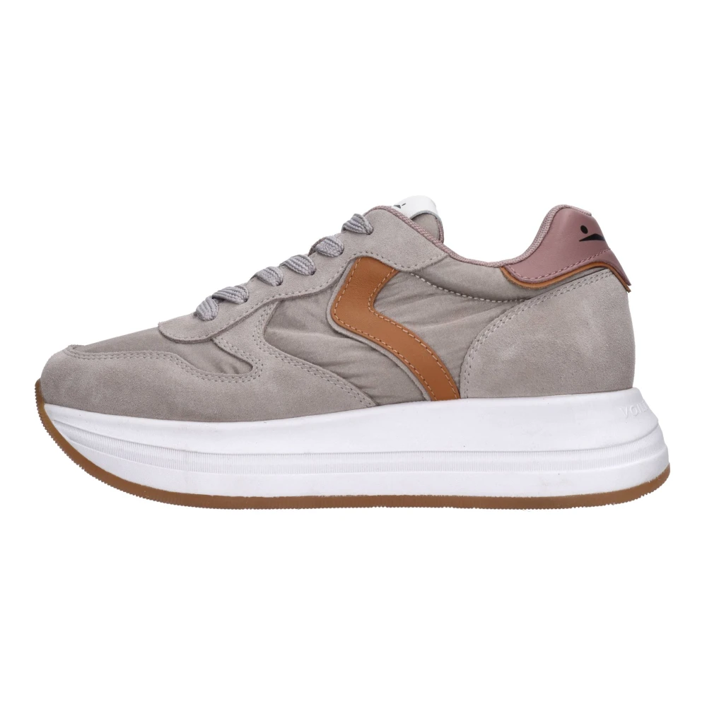 Voile Blanche Sneakers Dames Schoenen Grijs