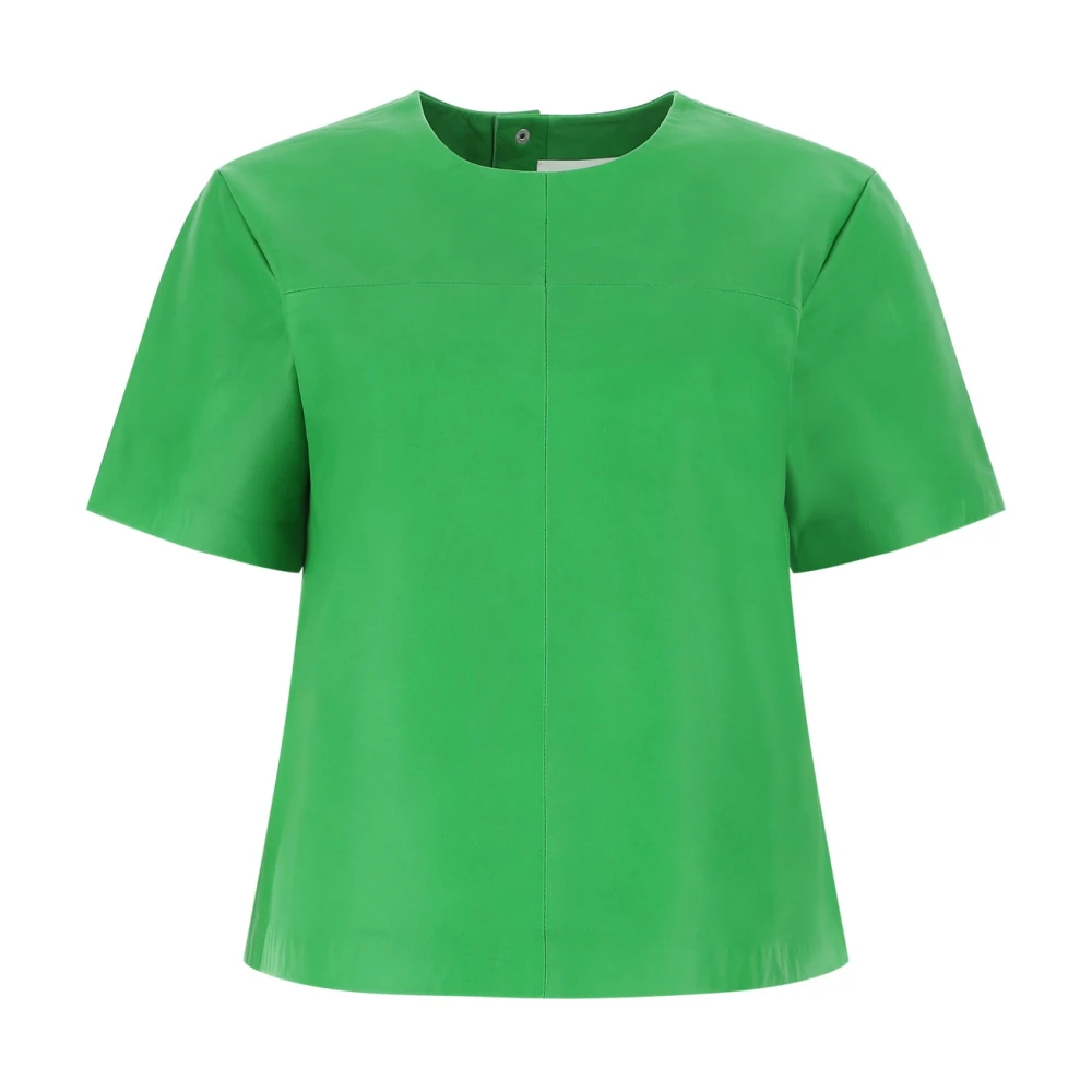 Remain Birger Christensen Stijlvolle T-Shirt Top Green Dames