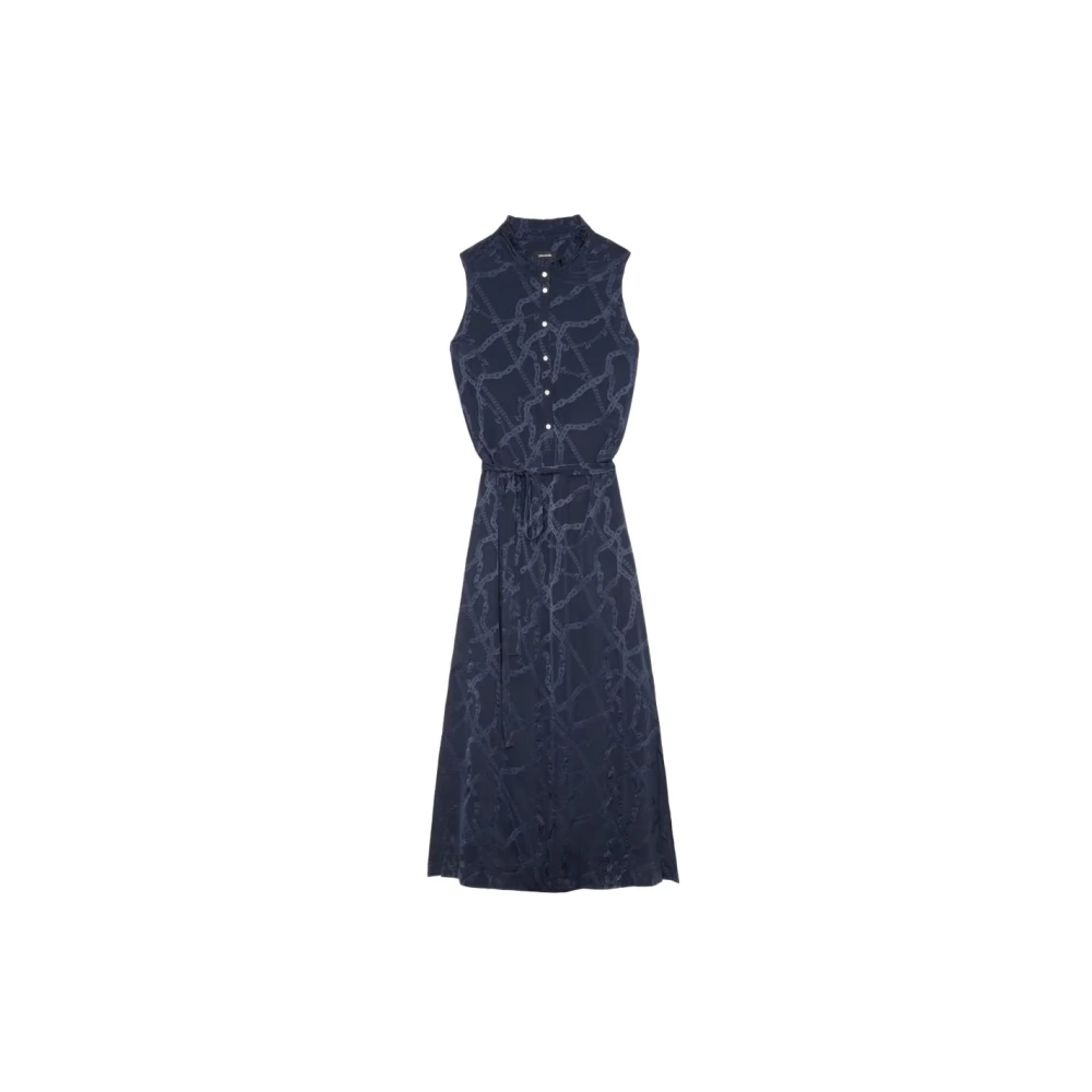 Zadig & Voltaire Women's Blue Raosi Dress - Maxi Dresses - Xs - Dresses