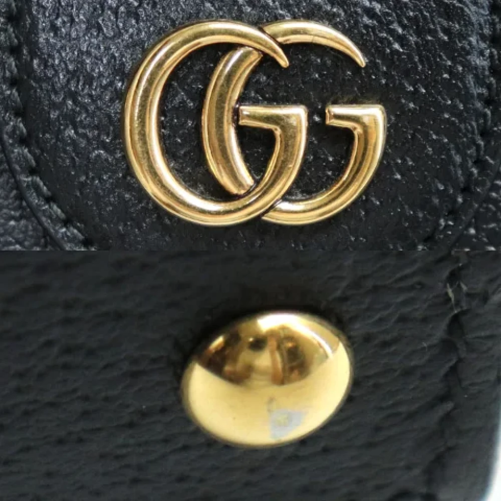Gucci Vintage Pre-owned Leather totes Black Dames