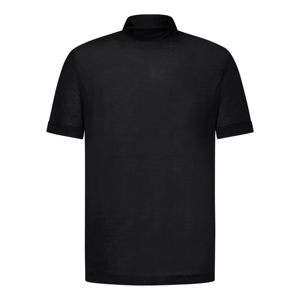 Tom Ford Polo Shirts Black Heren