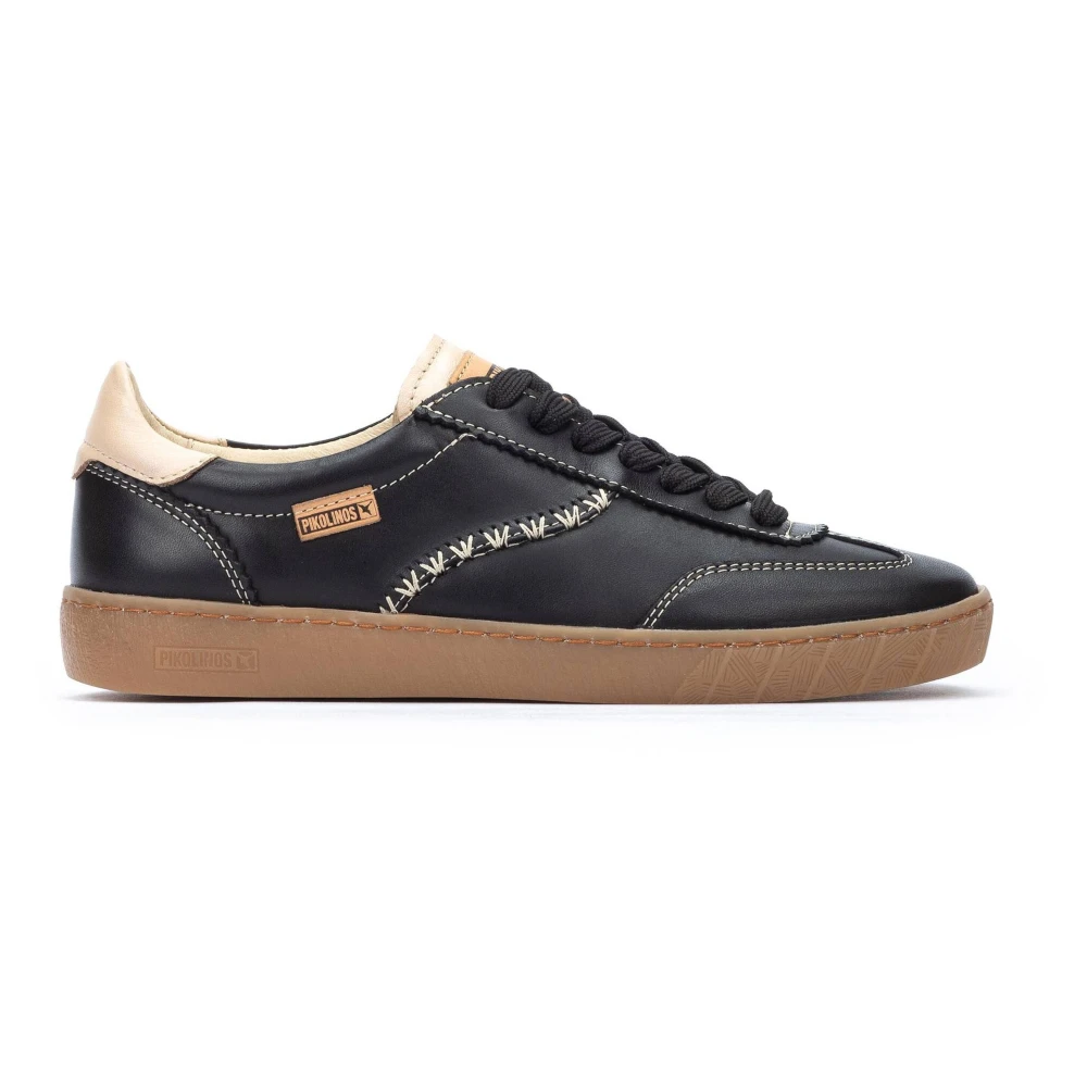 Pikolinos Zwarte damessneaker Lanzarote-stijl Dames Schoenen
