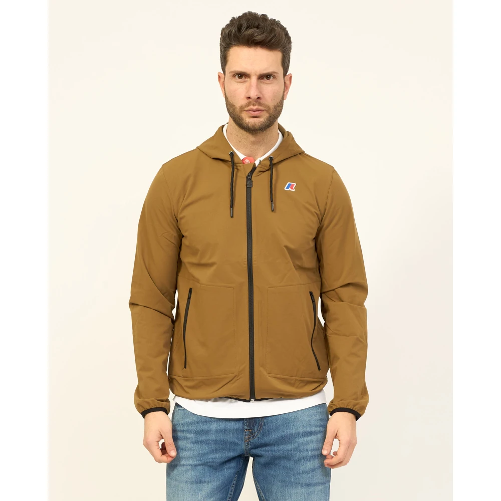 K-way Bruine Sweater Collectie Brown Heren