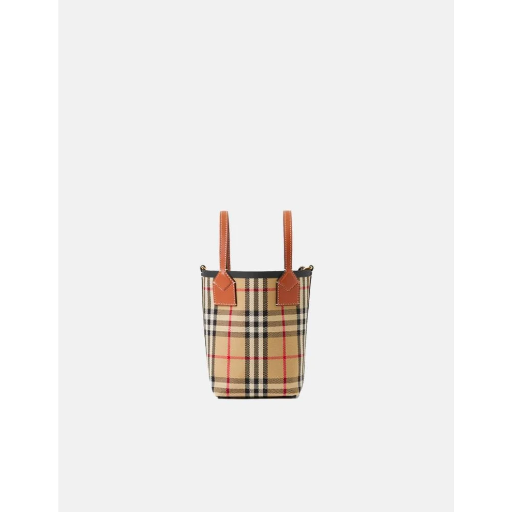 Burberry Vintage Mini Tote London Beige Dames