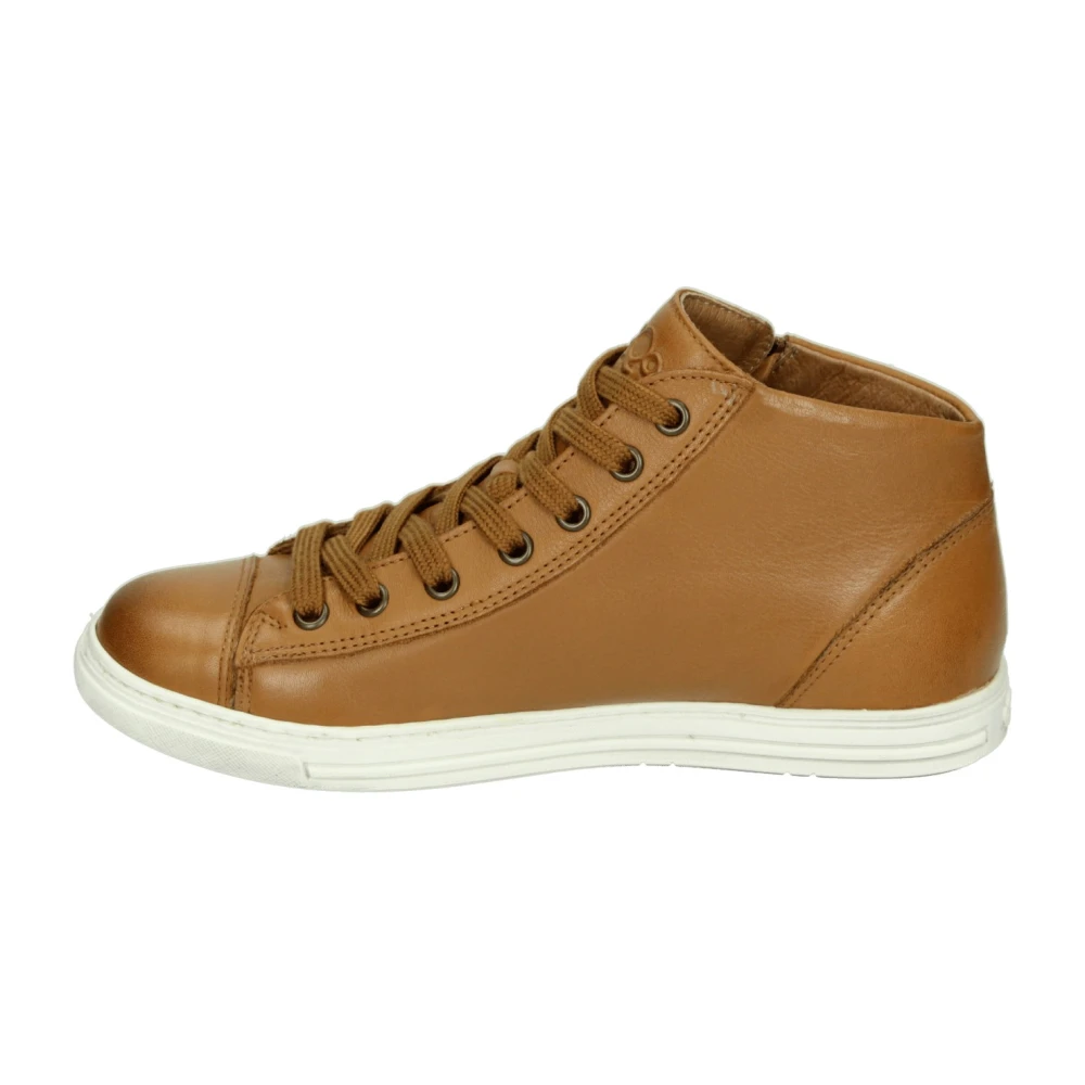 AQA A8780 Mid Sneakers Dames Schoenen Bruin