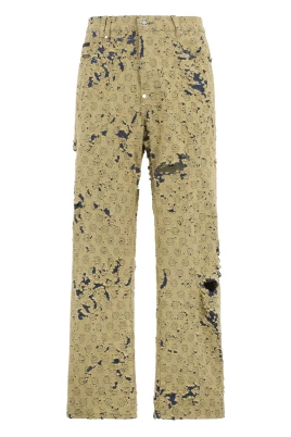 Destroyed Beach Boy Fit Jeans Monogram