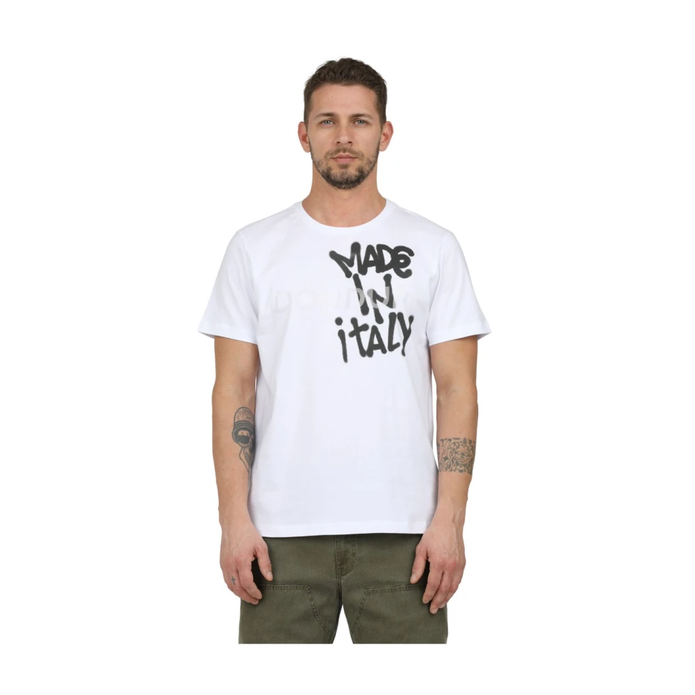 Dondup T-Shirts White Heren