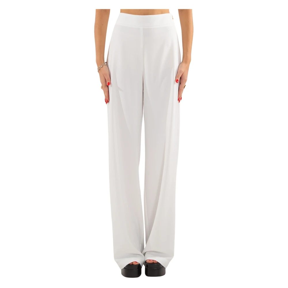 Trousers > Wide Trousers - - Patrizia Pepe - Modalova