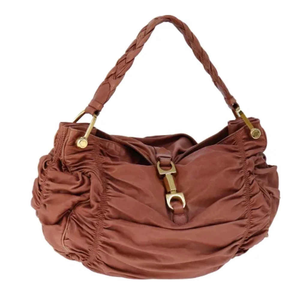 Bally Pre-owned Leather shoulder-bags Brown Dames