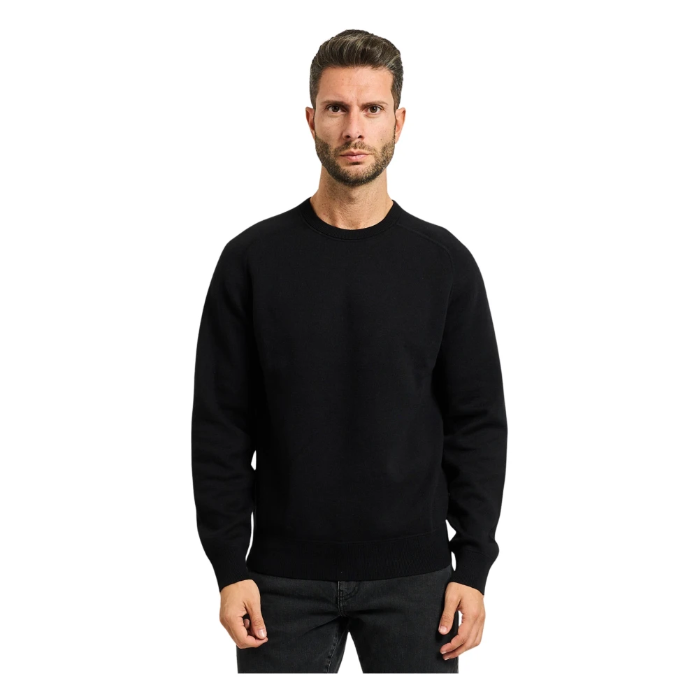 Boss Men's Black Crew-Neck Jumper - Sweatshirts - S - Sweatshirts & Hoodies