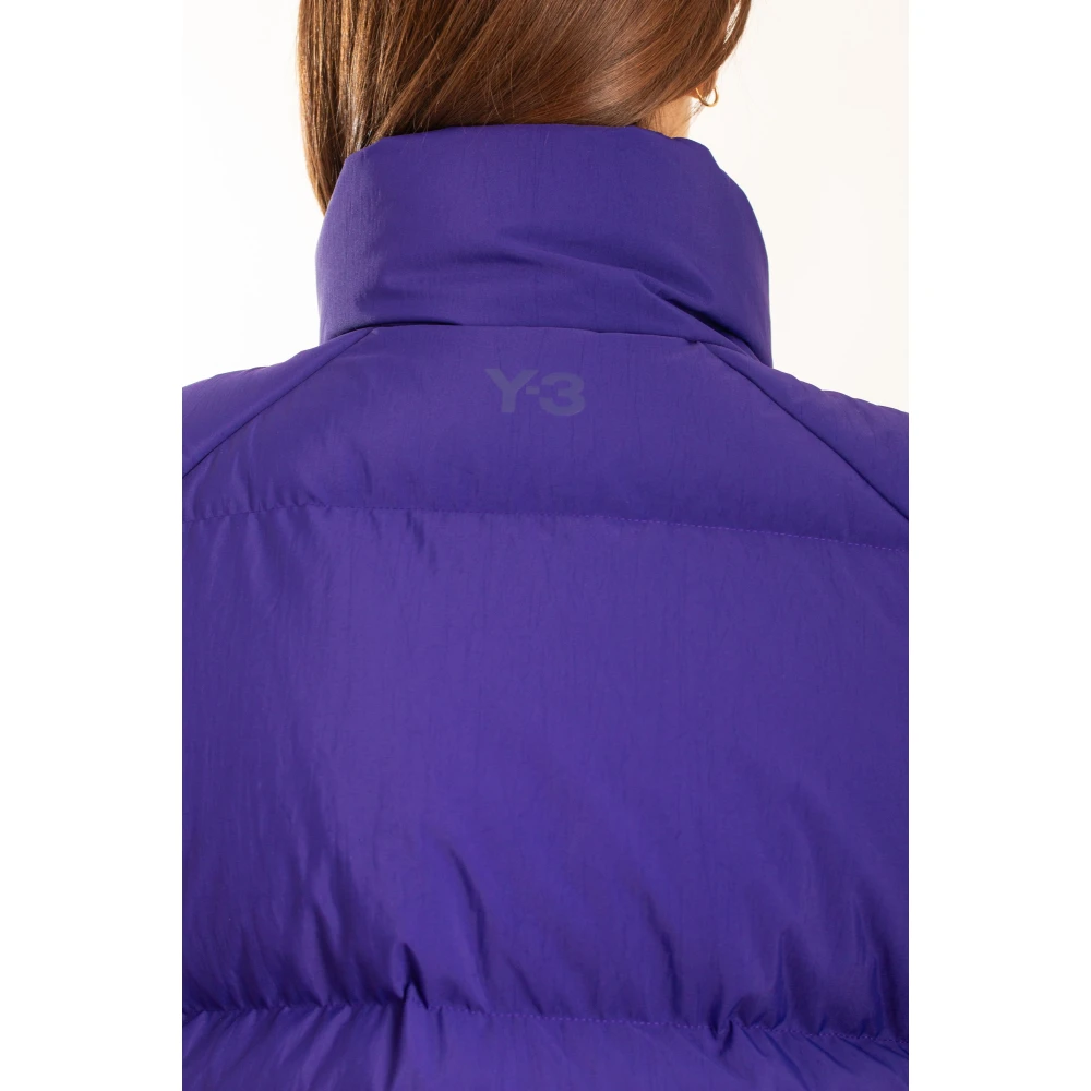 Y-3 Puffer Jacket in Cpurpl Purple Dames
