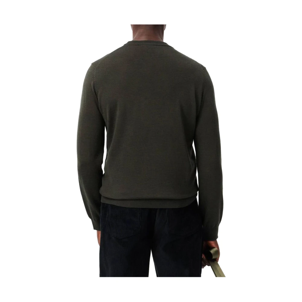 Lacoste Groene Katoenen Trui Casual Stijl Green Heren
