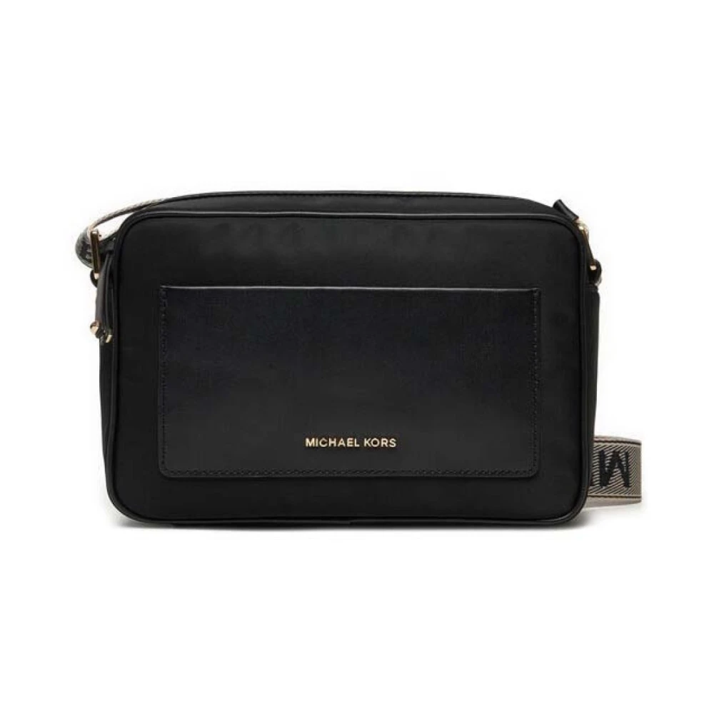 Michael Kors Women's Black Jet Set Large Crossbody