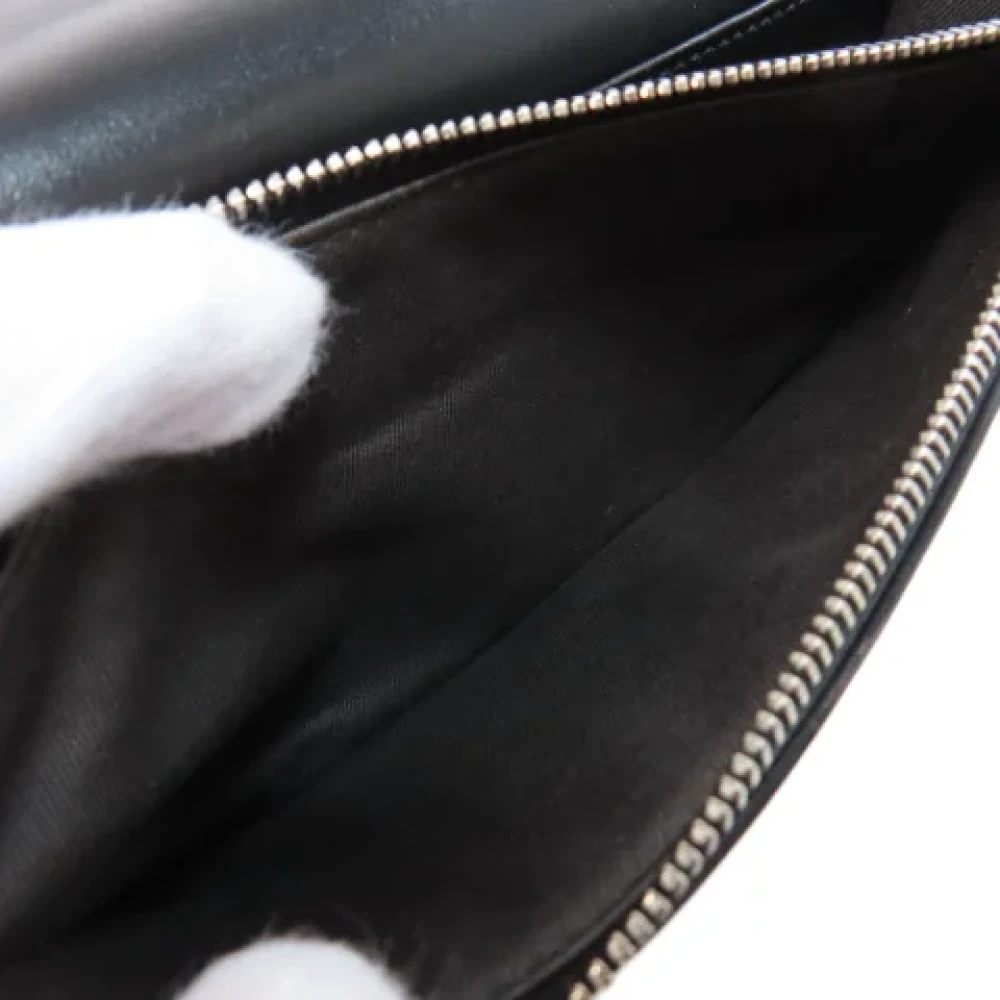 Jimmy Choo Pre-owned Leather shoulder-bags Black Dames