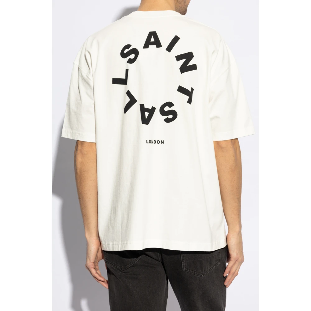 AllSaints Tierra T-Shirt White Heren