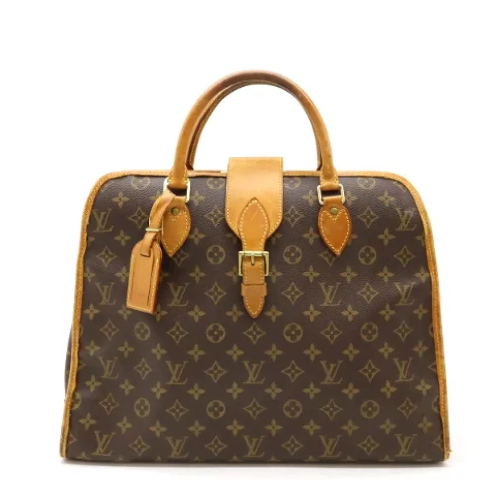 Louis Vuitton Vintage Pre-owned Canvas louis-vuitton-bags Brown Heren