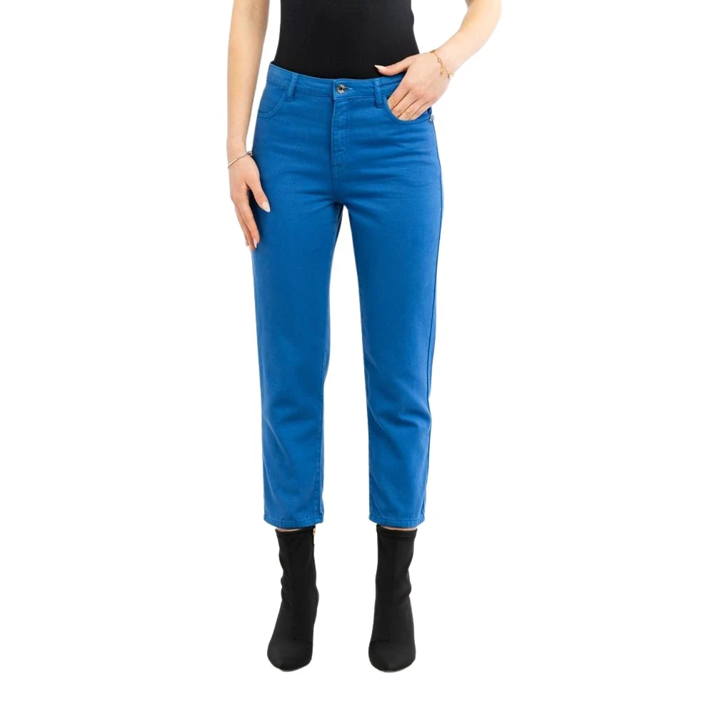 Patrizia Pepe Vrouw Blauw Ray Broek