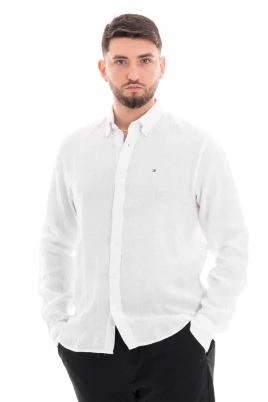 M Camicia Pigment Dyed Solid Regular Fit