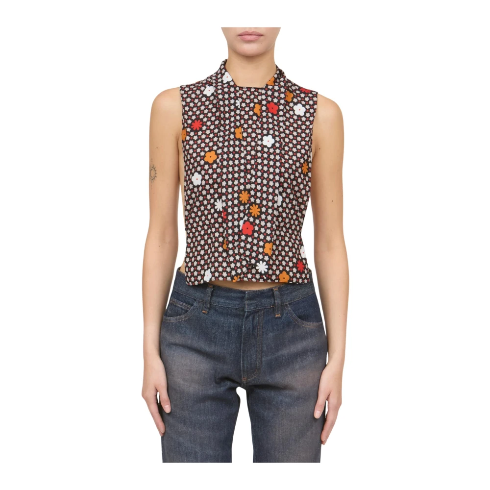 Mm6 Maison Margiela Damen Multicolor Tops