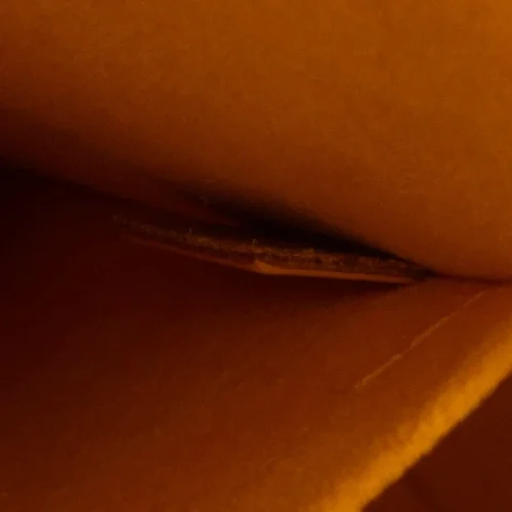 Louis Vuitton Vintage Pre-owned Leather handbags Yellow Dames