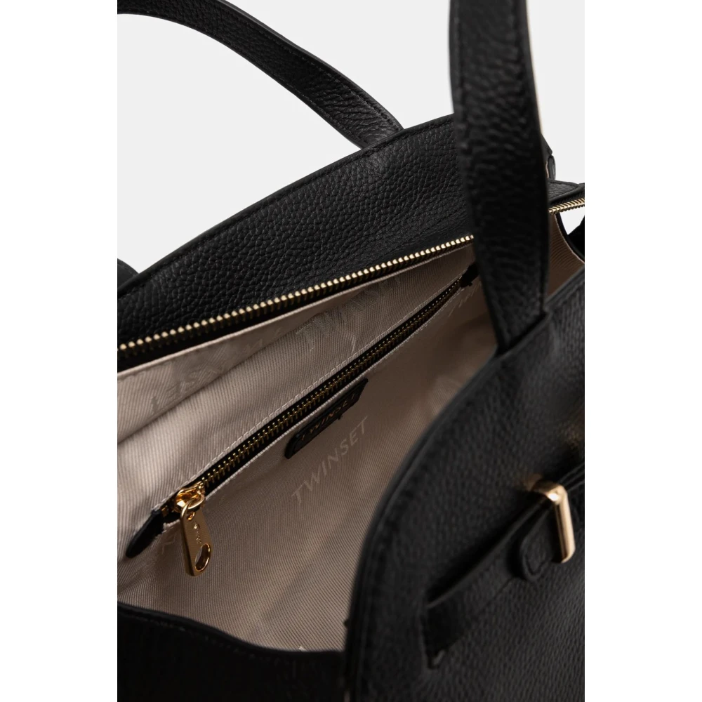 Twinset Bauletto Tas Art. 251Tb7011 Black Dames