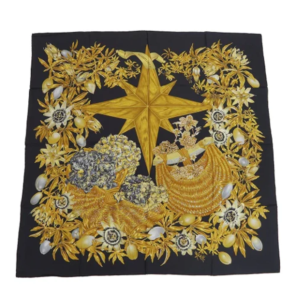 Pre-owned > Pre-owned Accessories > Pre-owned Scarves - - Hermès Vintage - Modalova