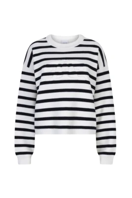 Twixa Stripe 3D-Logo Sweater
